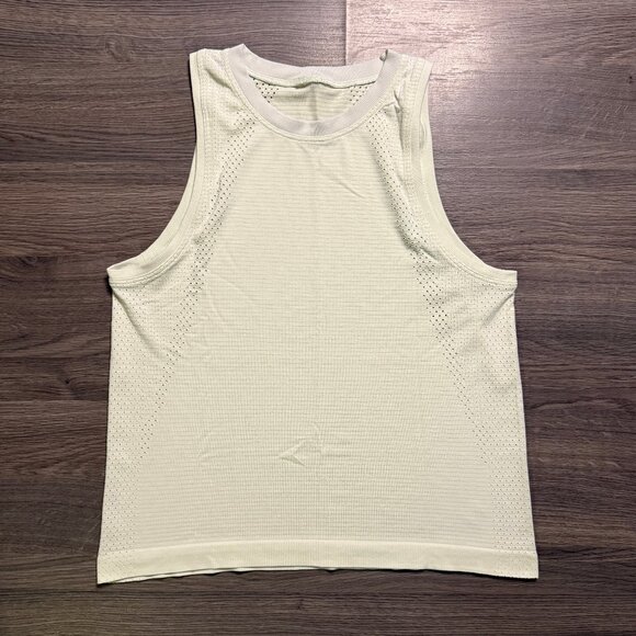 Lululemon Women's Train to Be Tank Top - Light Green - Picture 2 of 6